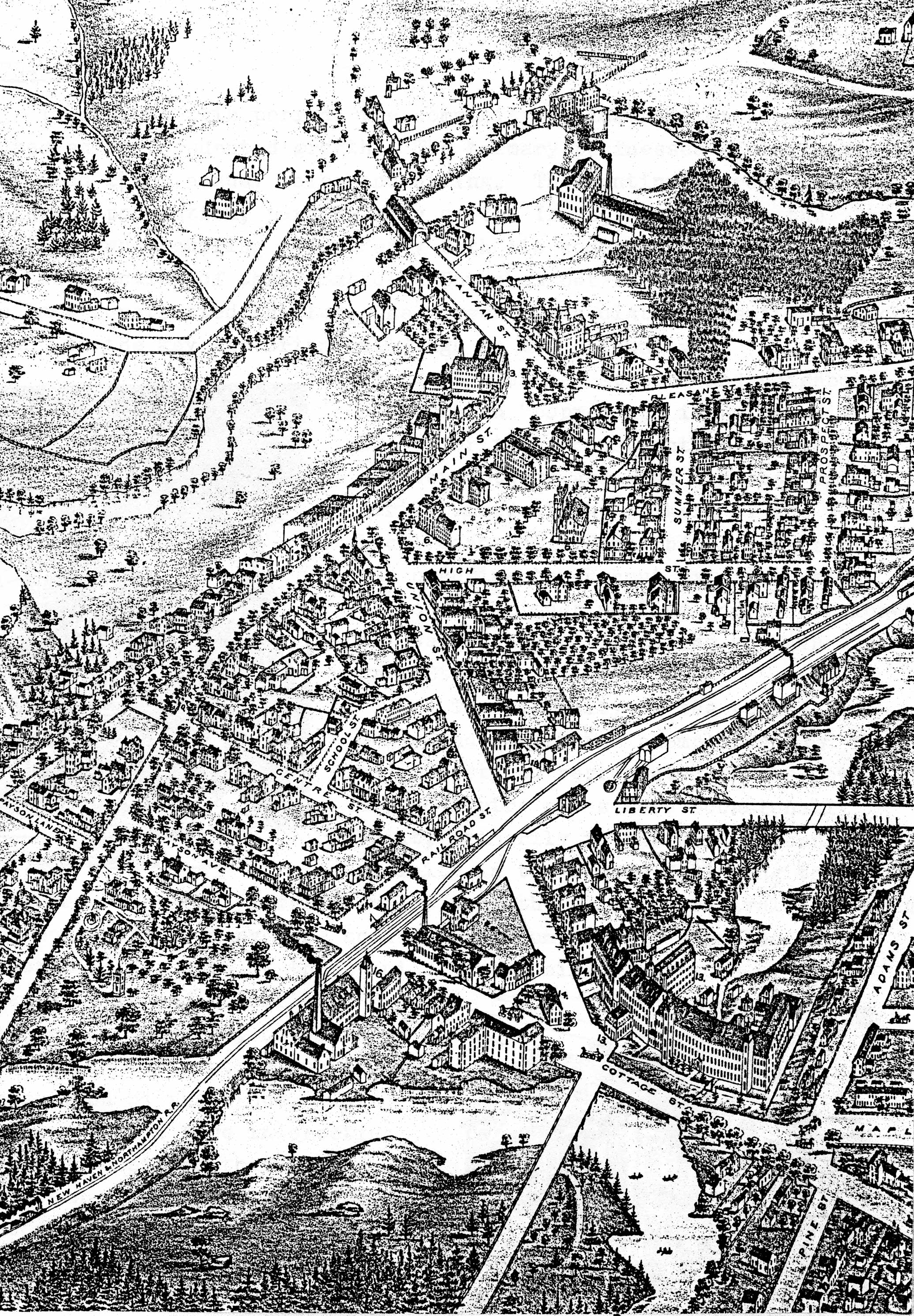 Historic Maps of Easthampton